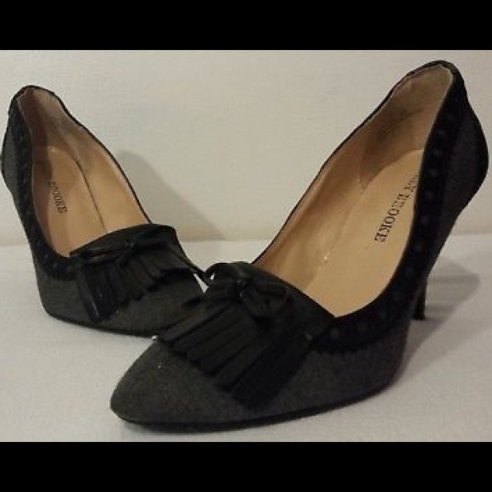 Audrey Brooke Felt Tassel Shoes